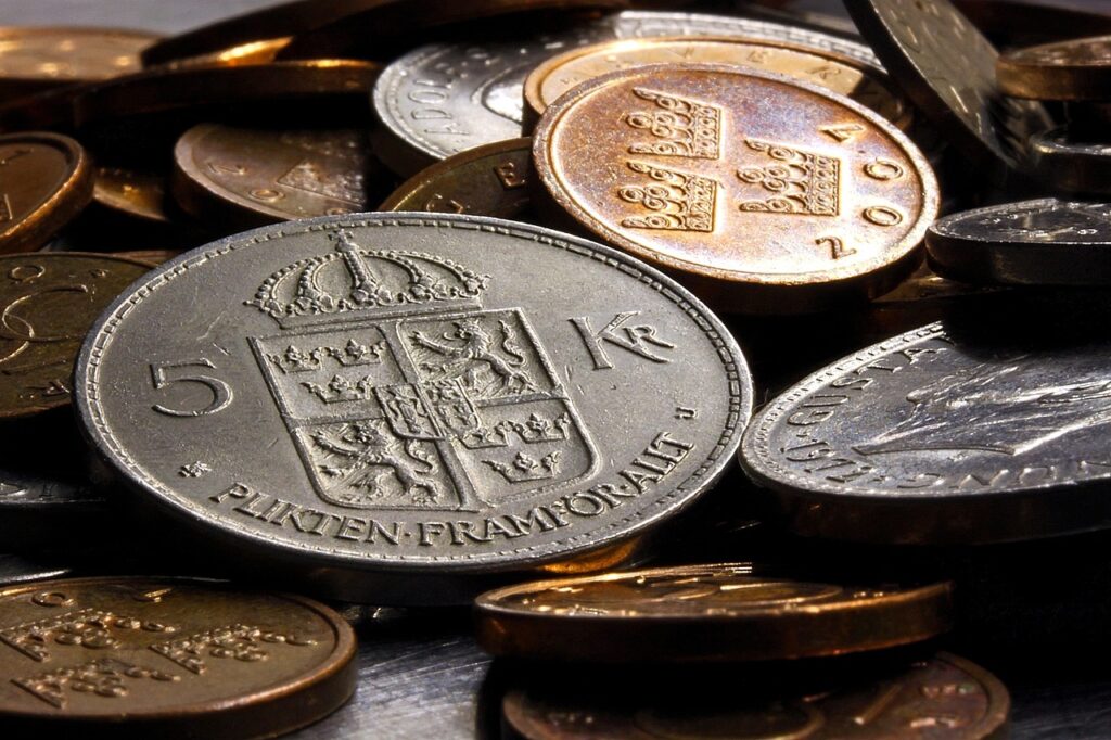 Bargeld, Schweden Schweden, schwedische Kronen, Bargeld,