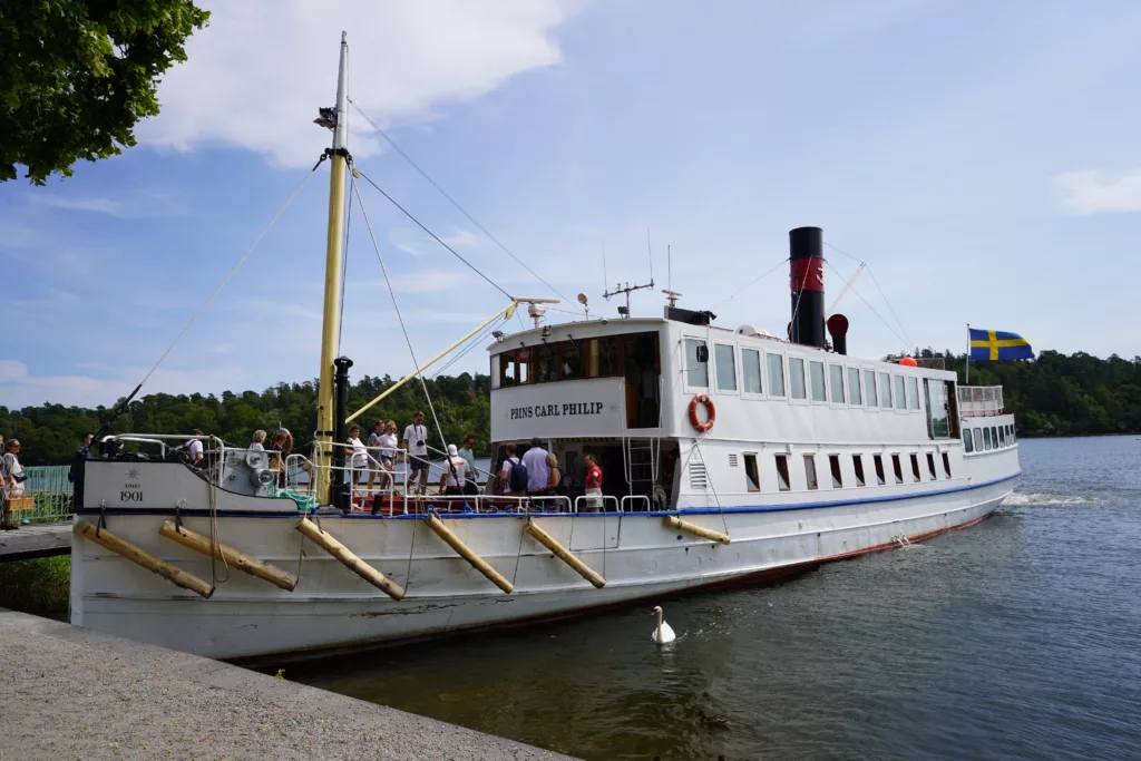 Prins Carl Philip, Schiff, Boat, Boot, Drottningholm Schloss,