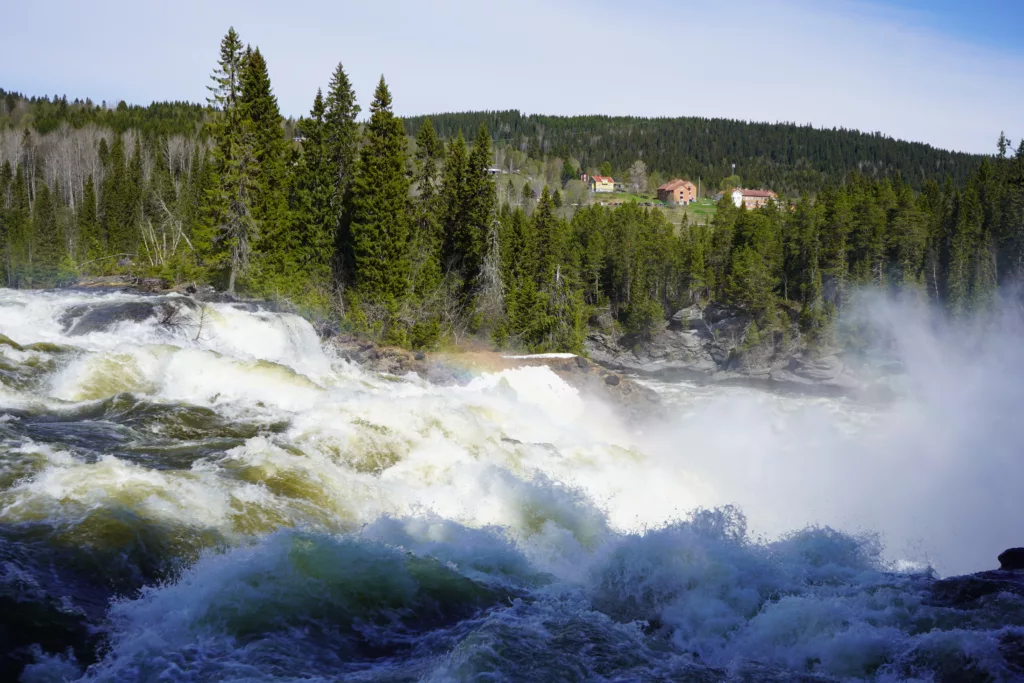 Ristafallet, Schweden, Jämtland