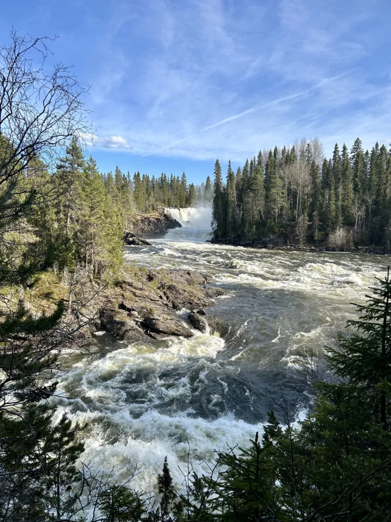 Ristafallet, Schweden, Jämtland